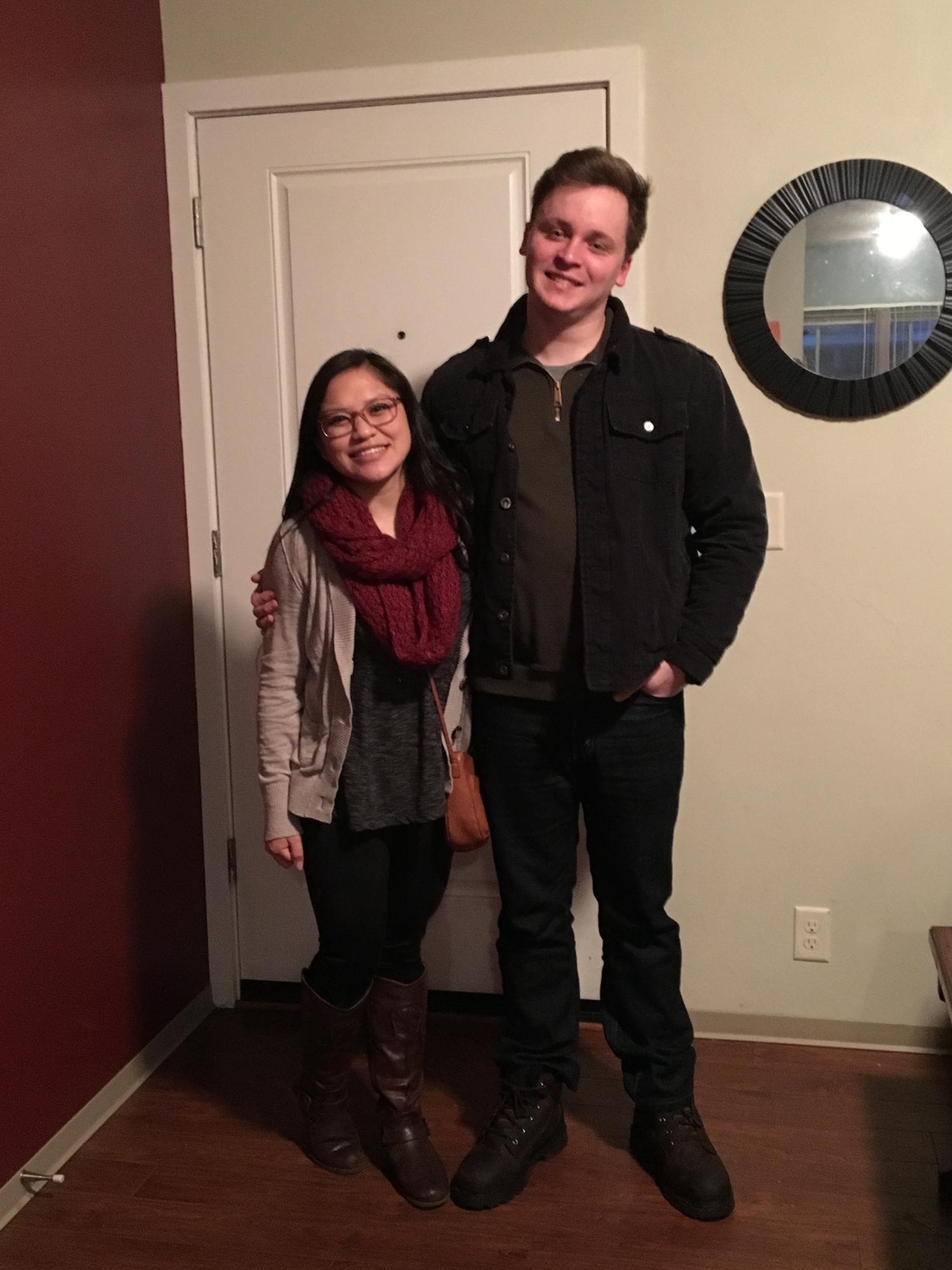 This was taken on our 2 year anniversary!