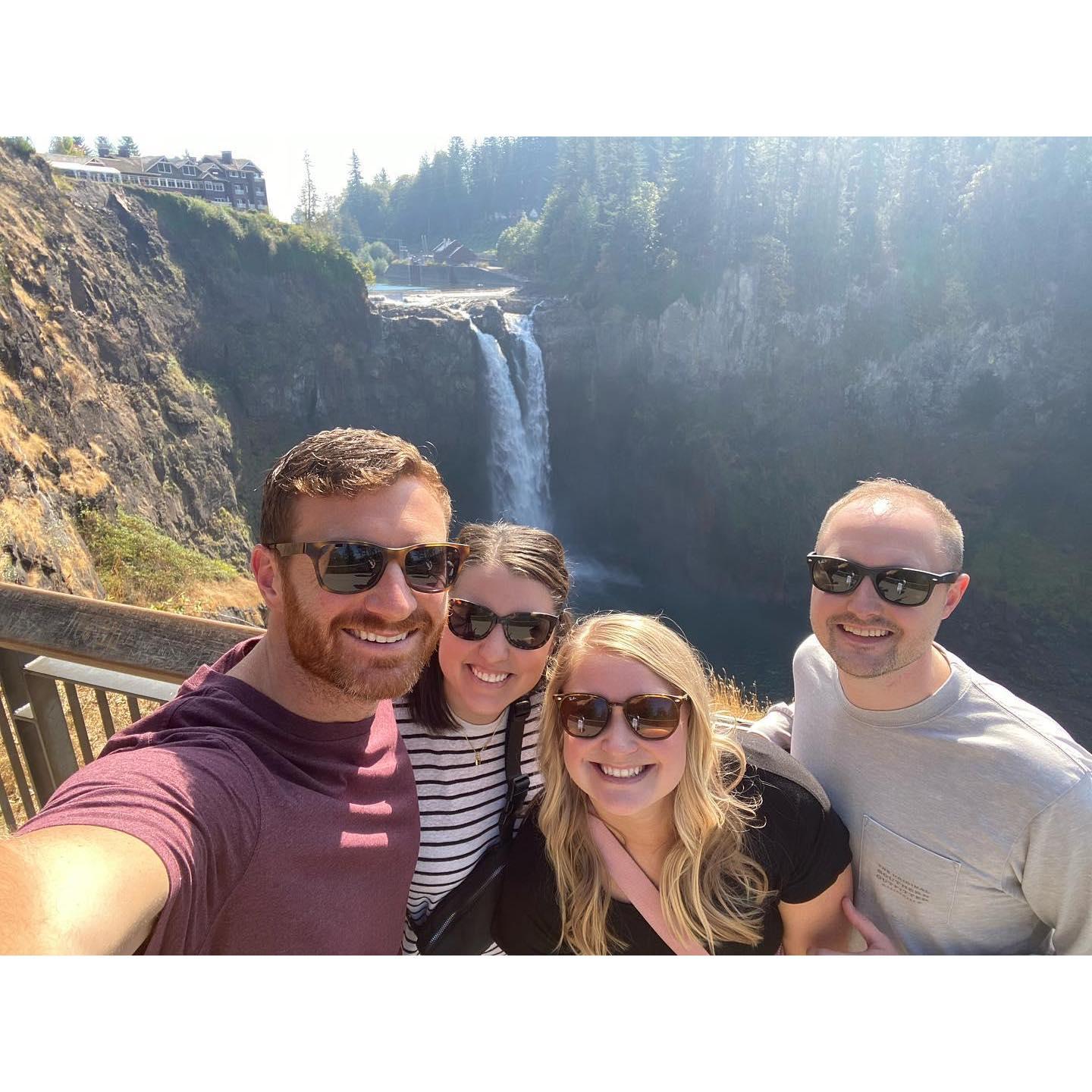 Snoqualmie Falls with Ashlee & Cam