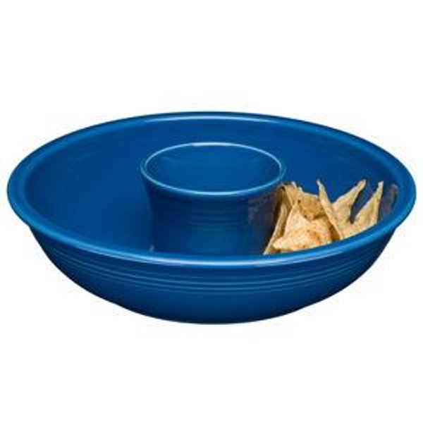 2-Piece Chip and Dip Set 12 7/8 Inch | Lapis