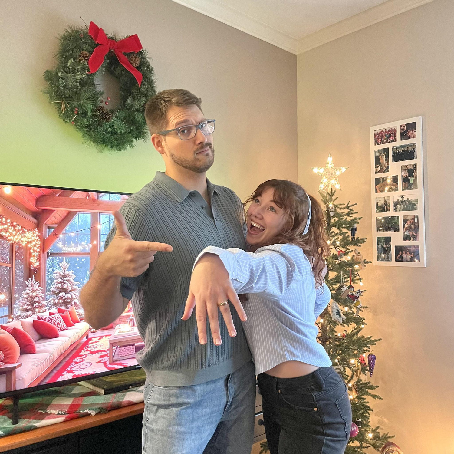 He proposed on December 15, 2024