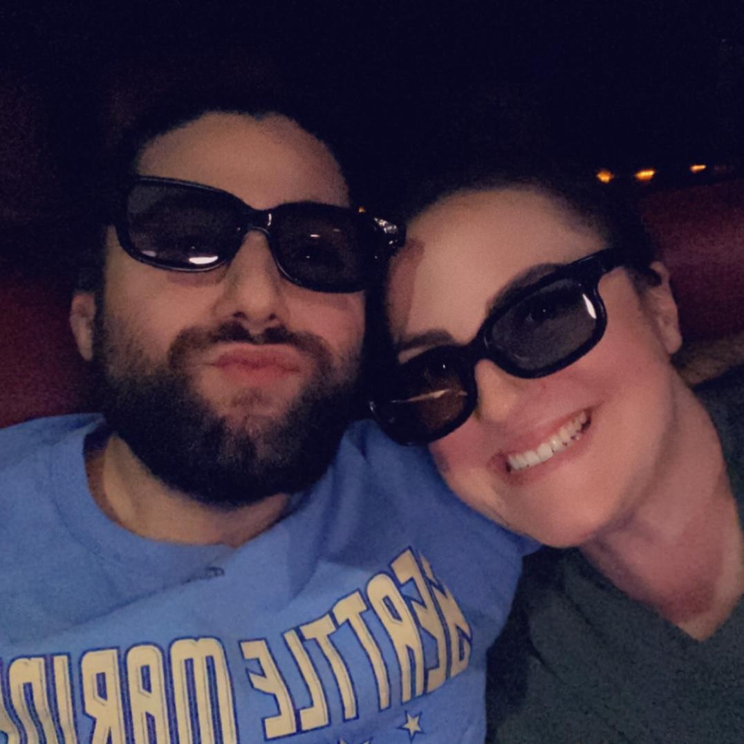 Movie date - this is one of our favorite things to do together!
