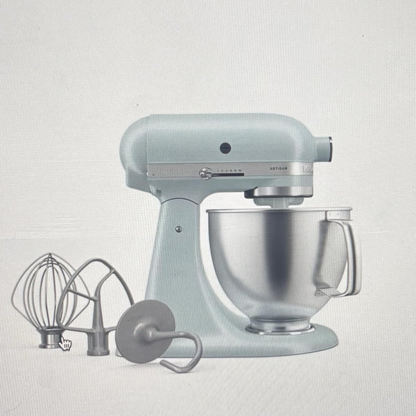 Artisan® Series 5 Quart Tilt-Head Stand Mixer with Premium Touchpoints - Mineral Water Blue | KitchenAid US