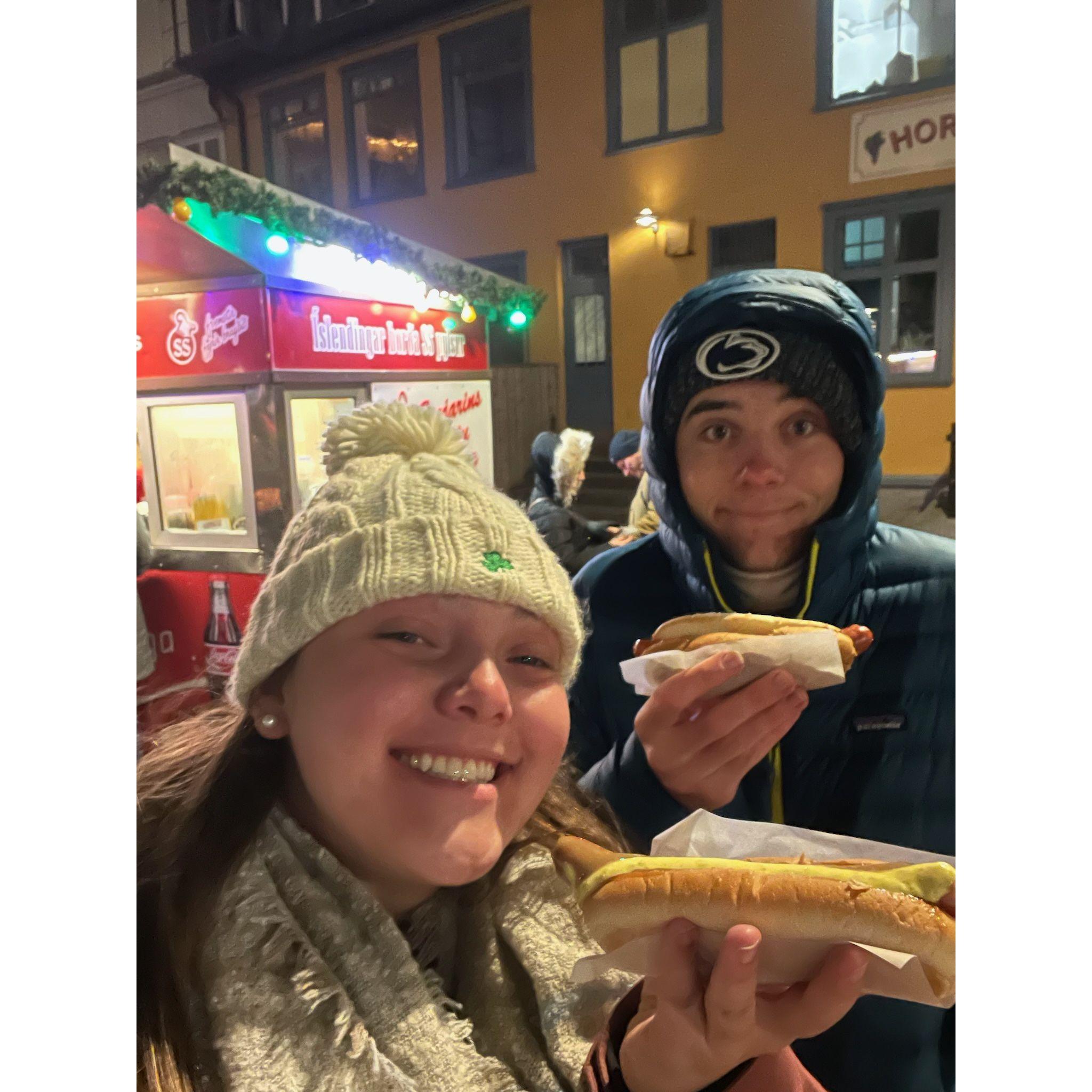 Icelandic hot dogs