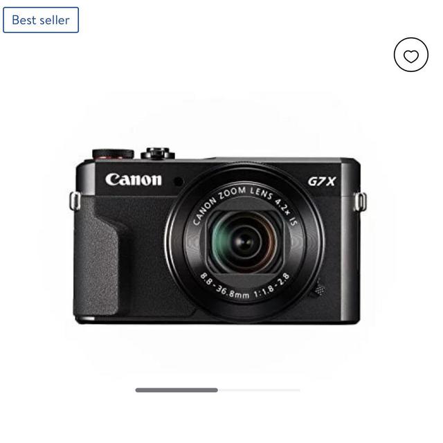 Canon PowerShot G7 X Mark II (Black)