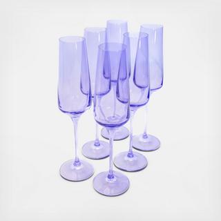 Estelle Champagne Flute, Set of 6