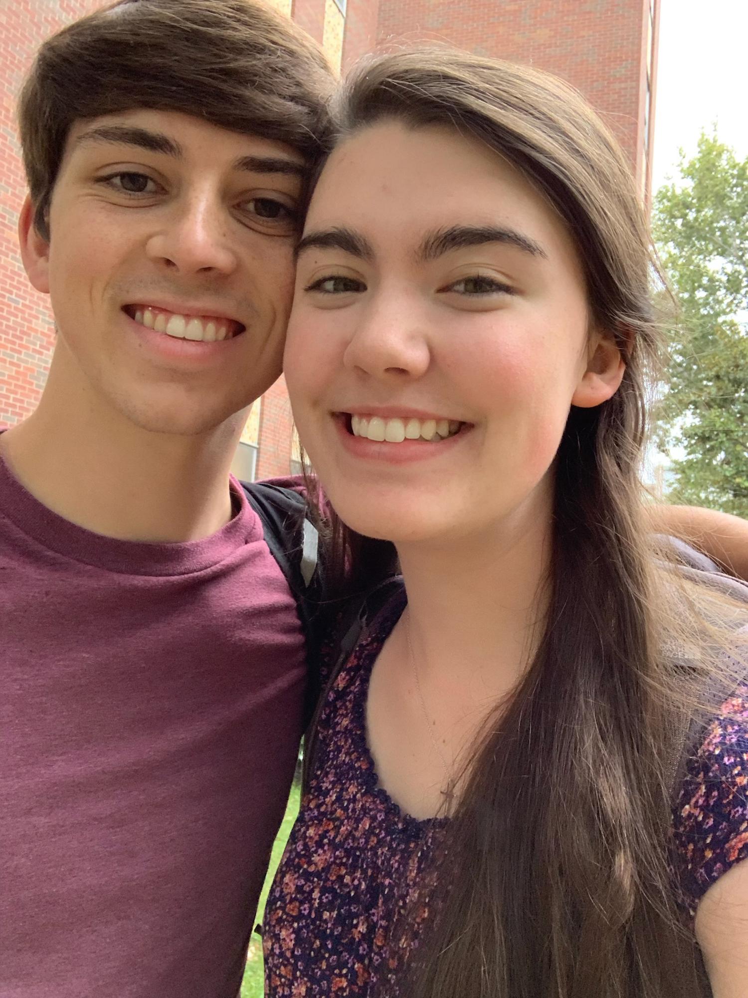 First day of college at Marshall University 2019