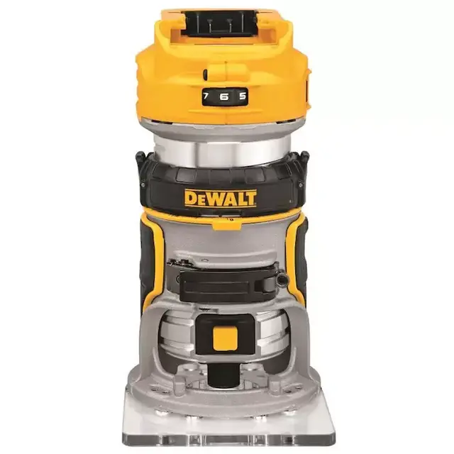 DEWALT 1/4-in Variable Speed Brushless Fixed Cordless Router