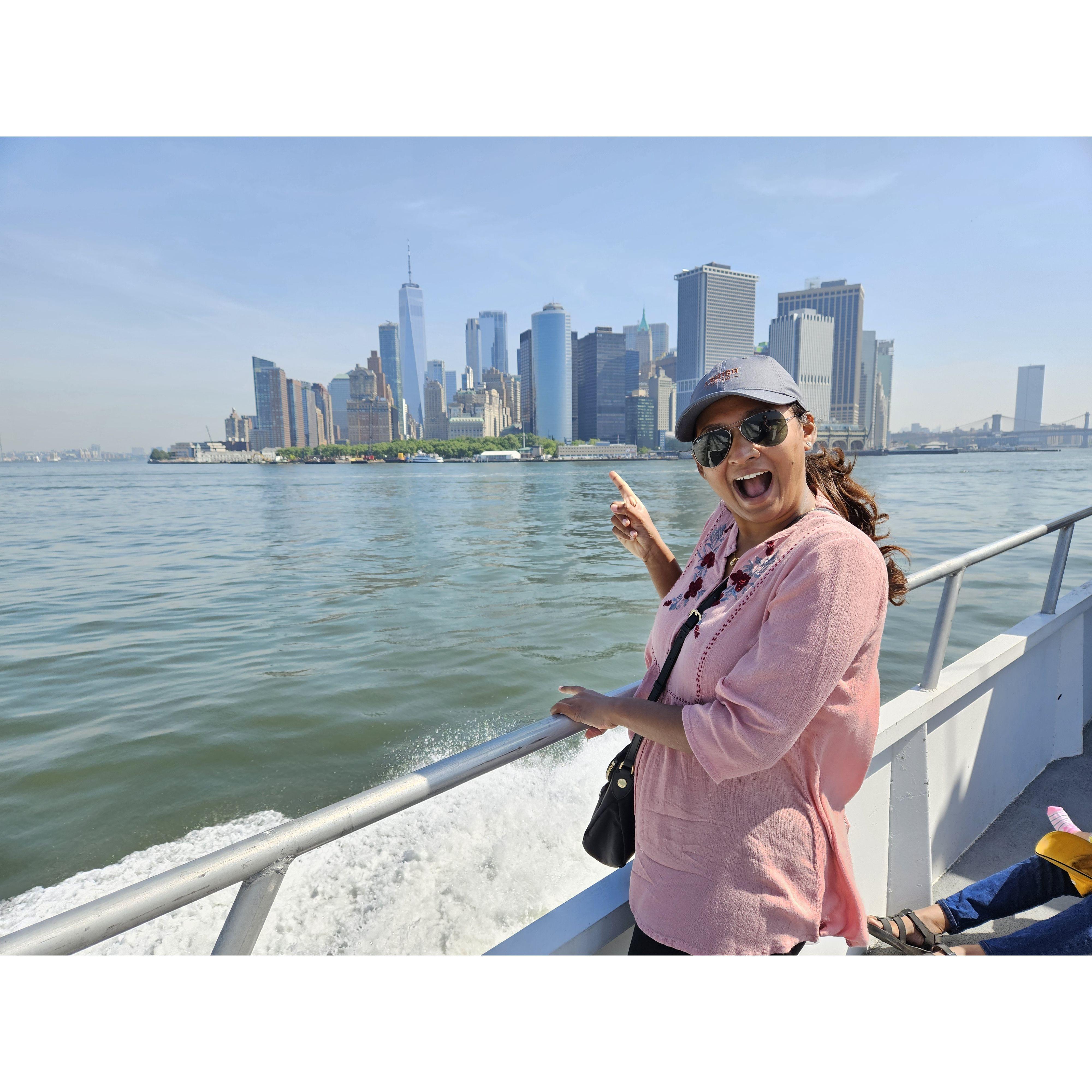 Checking out work commute for the first time!