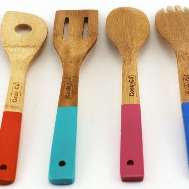 CooknCo Bamboo 6pc Utensil Set