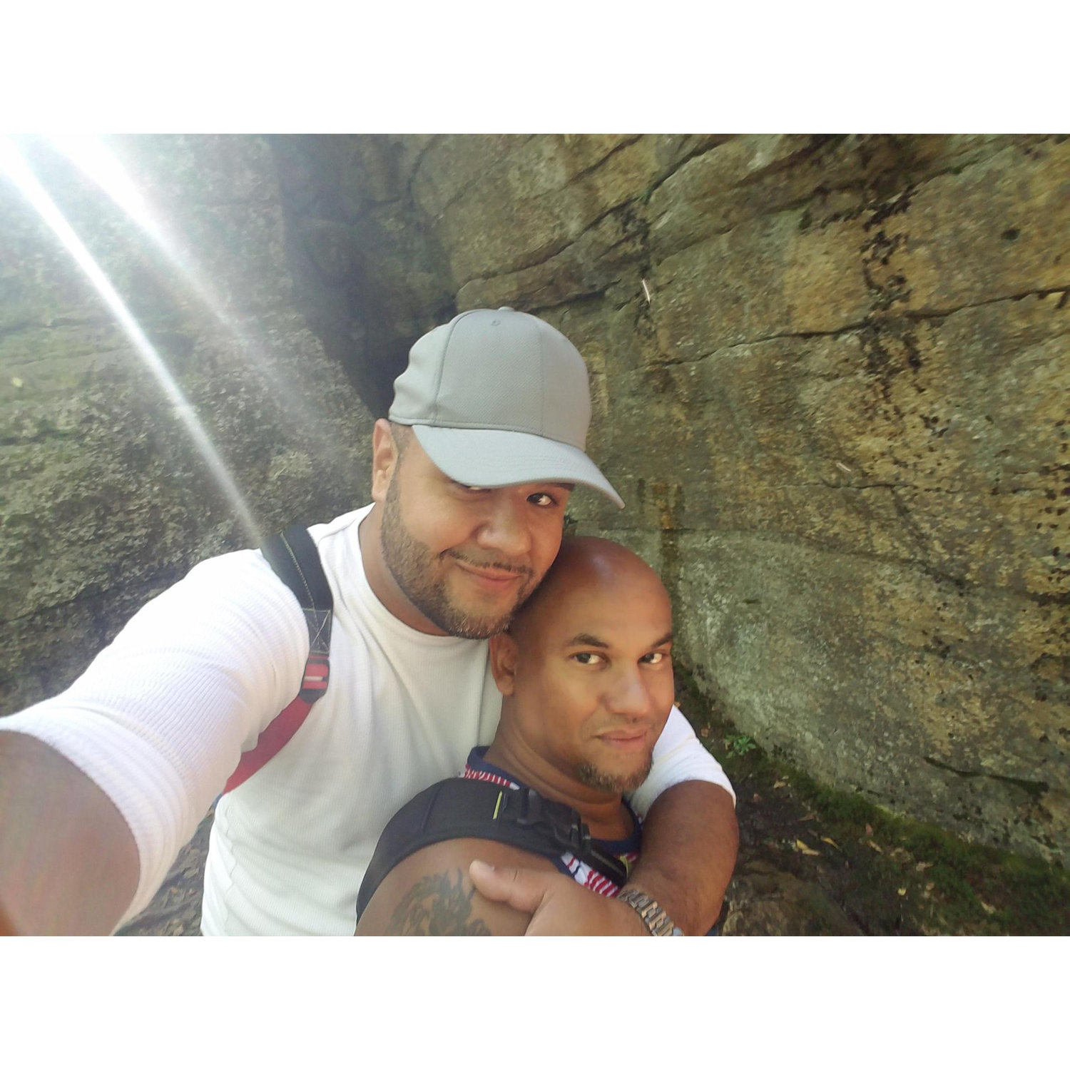Love in a corner cavern...