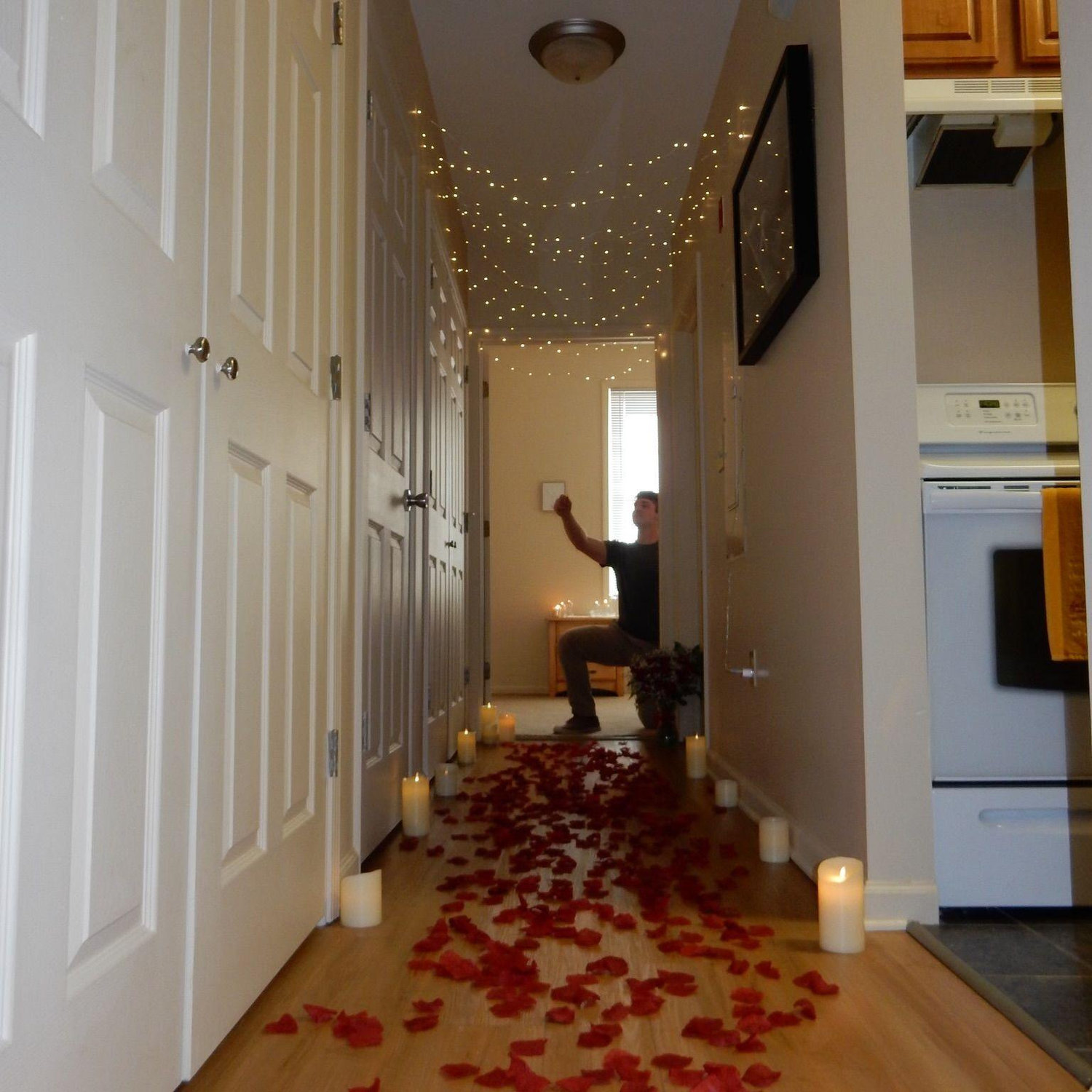 Trey practicing before the proposal!