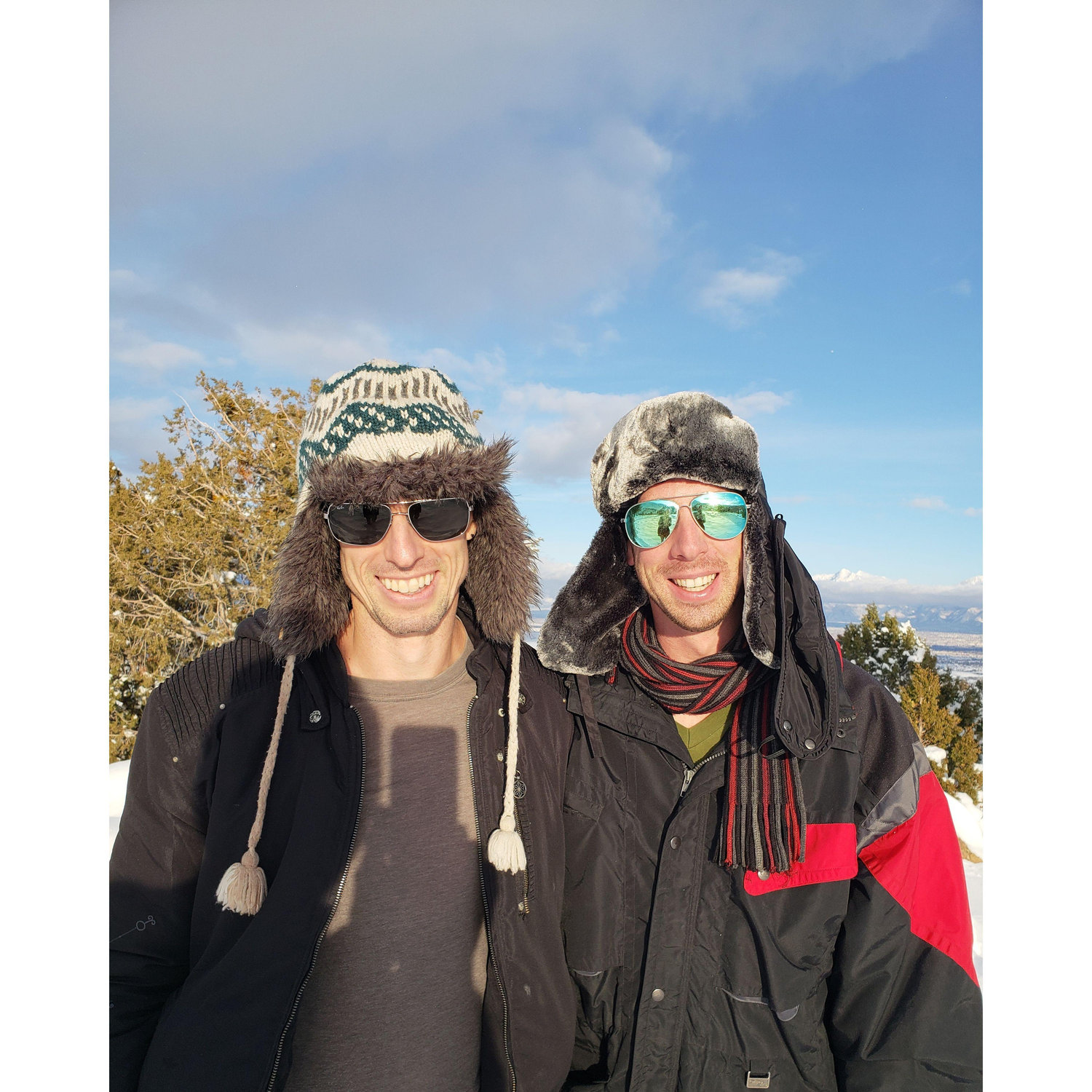 Christmas hike in Utah