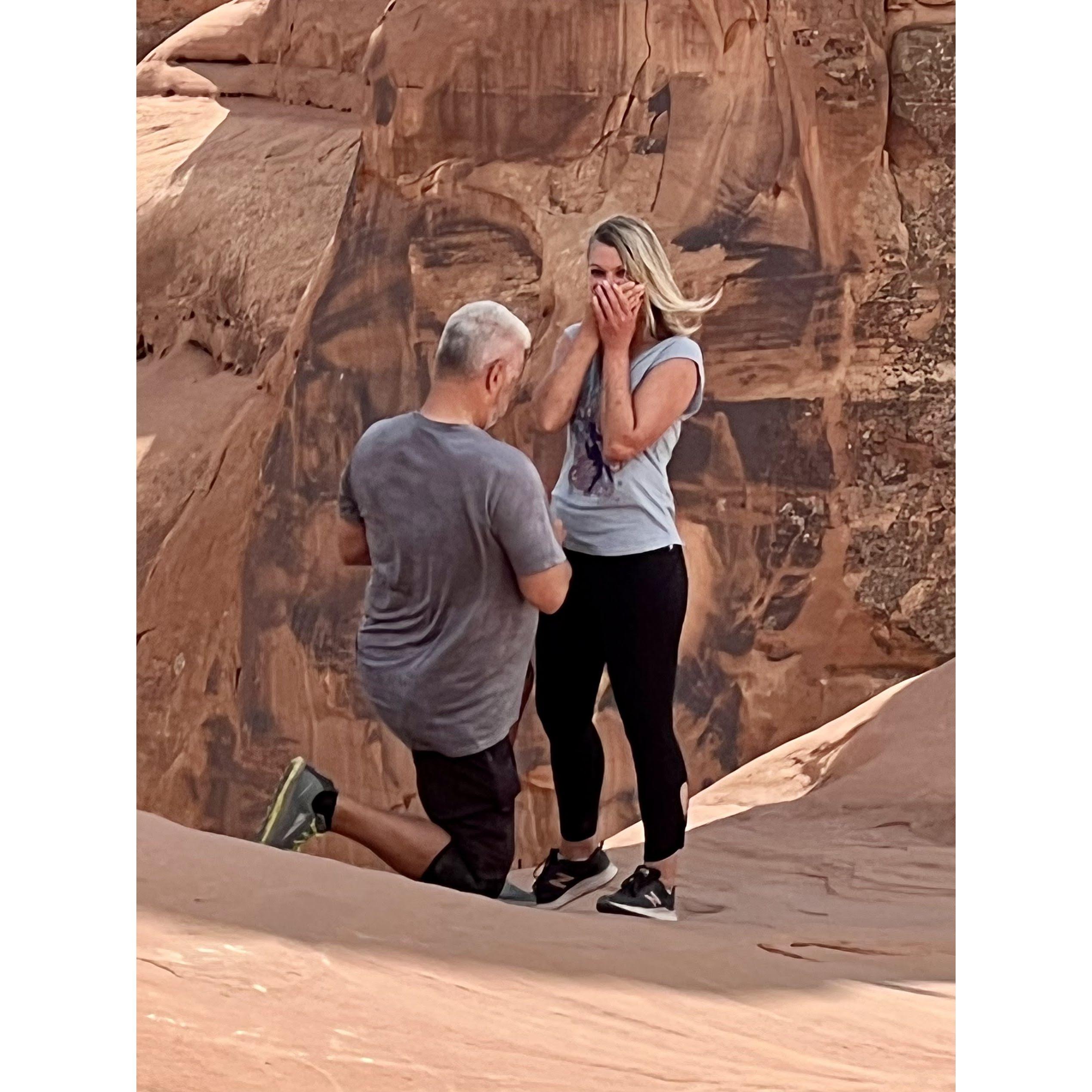 May 13, 2022, I said YES!