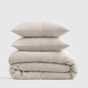 European Linen Duvet Cover Set - Full/Queen