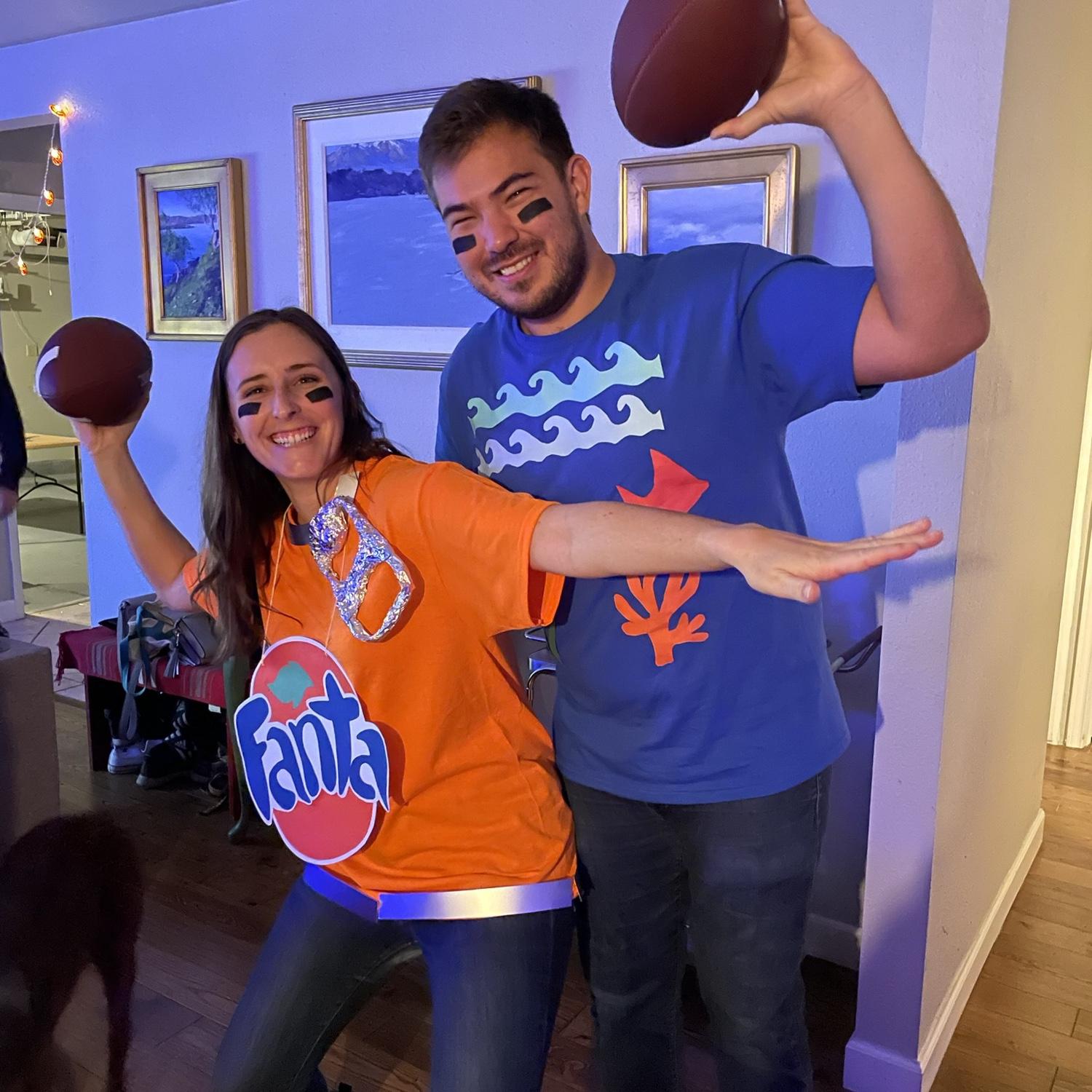 Fanta-sea Football - our best Halloween costume yet