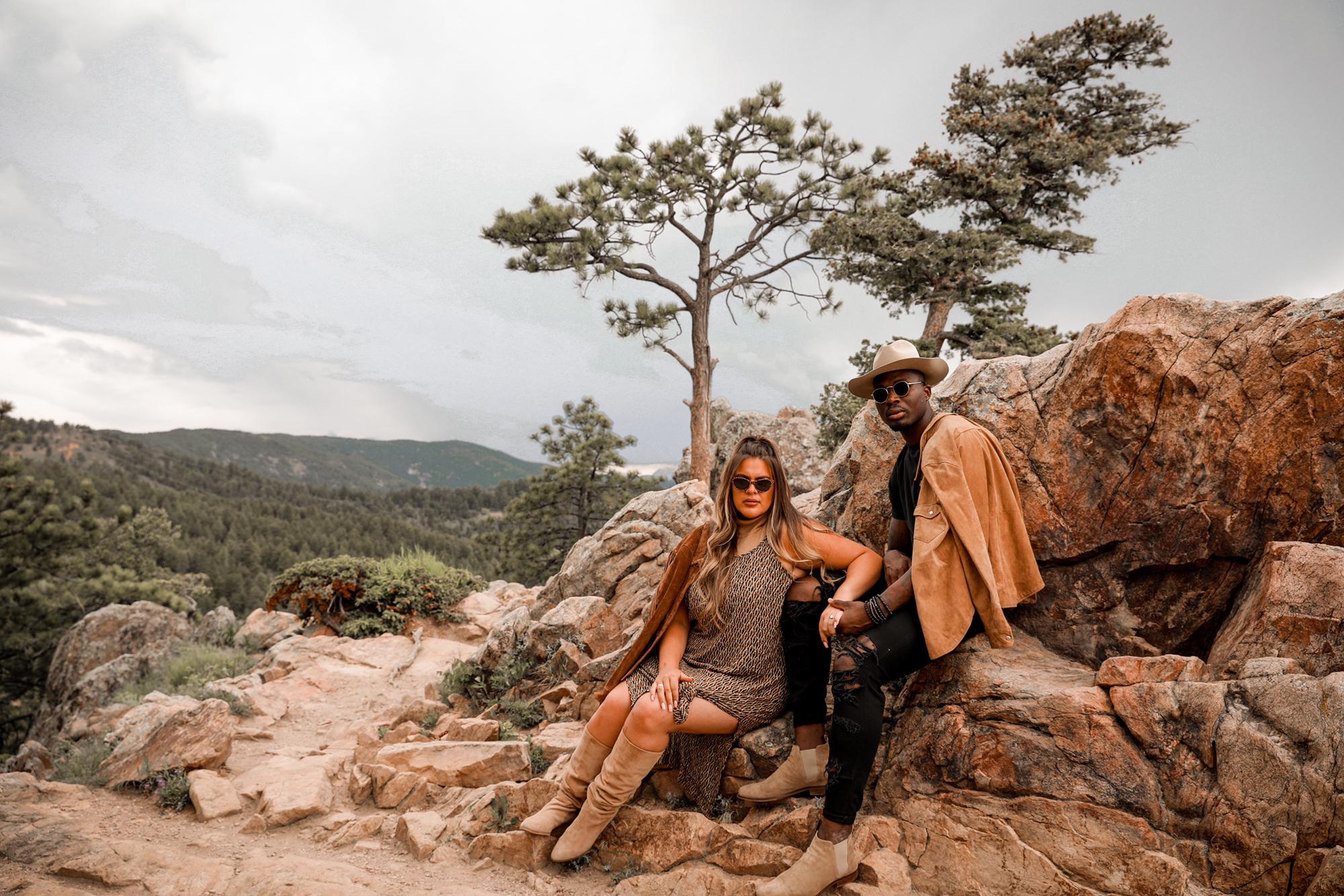 Visiting Caroline’s sister, Suzanna, took some engagement pics in Boulder, CO.
