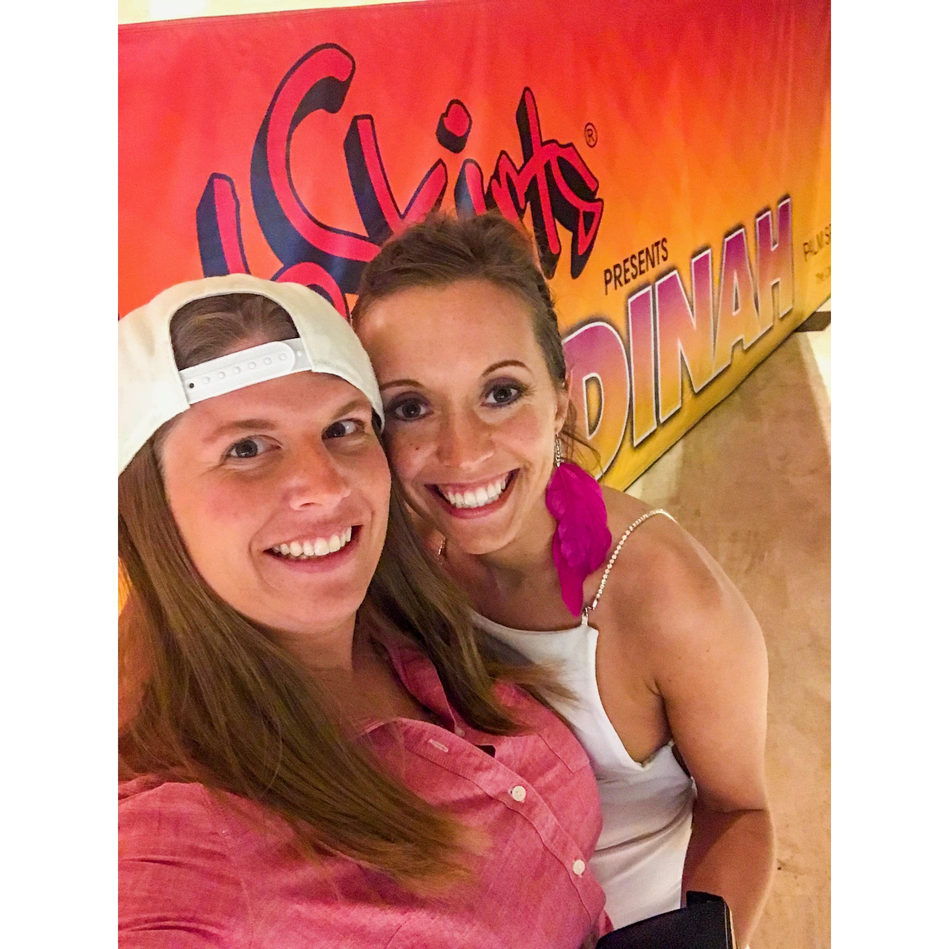 2018 - First Dinah Shore together :)