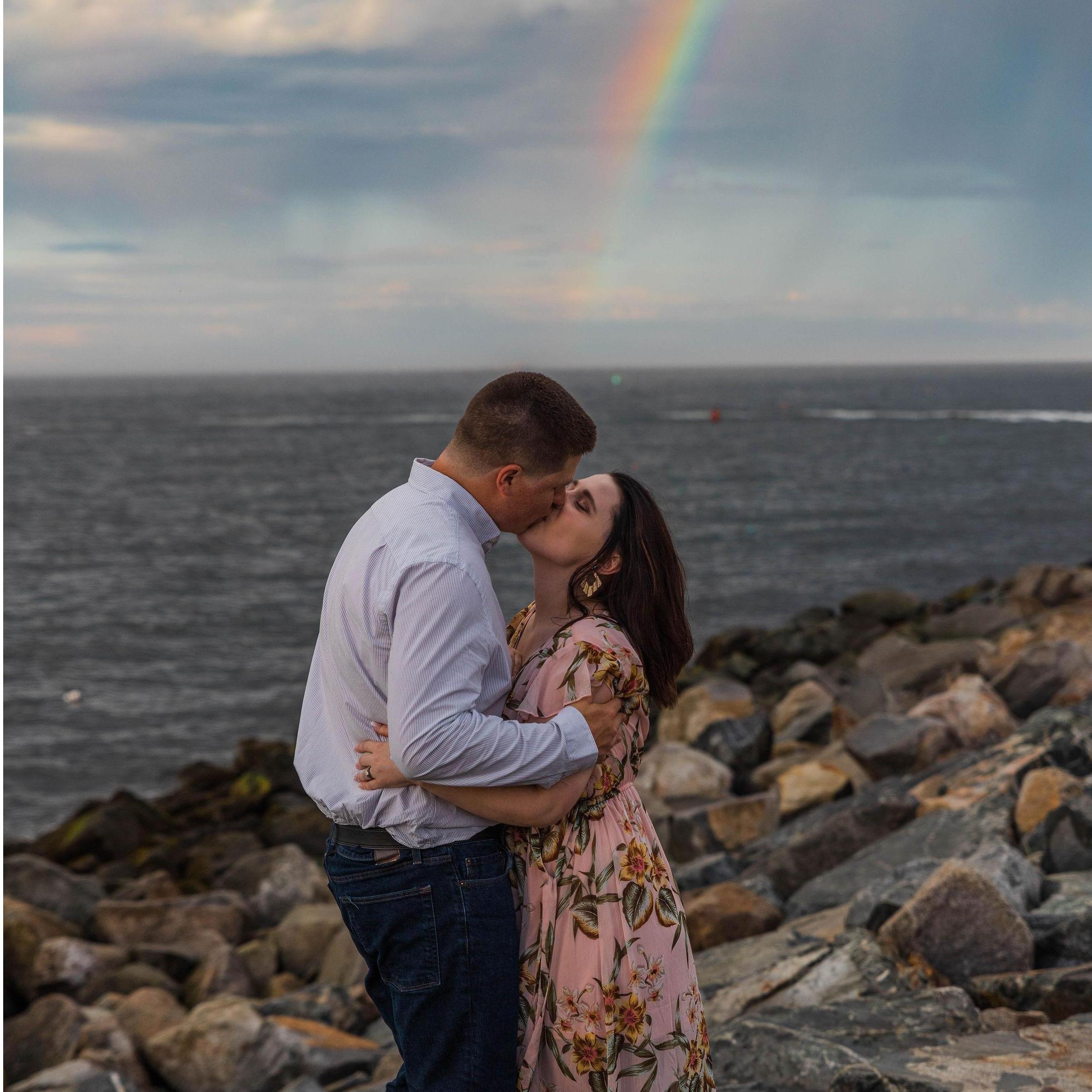 The pot of gold at the end of the rainbow