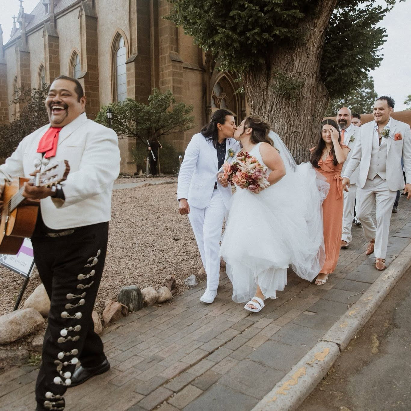 Yup the famous mariachi walk! You bet your ass we sang La Puerta Negra!