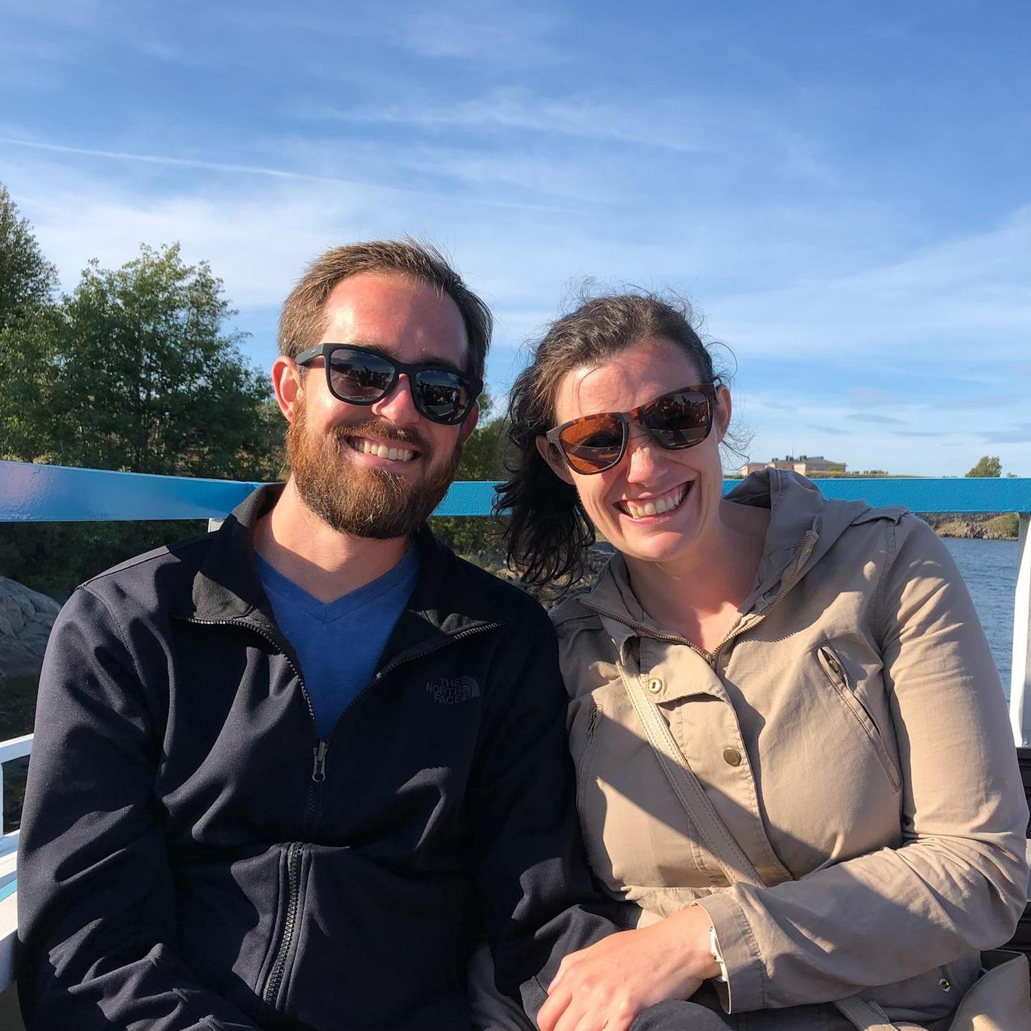 Ferry ride in Helsinki, Finland - August 2019