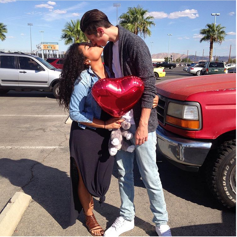 When Nick asked me to my senior homecoming!