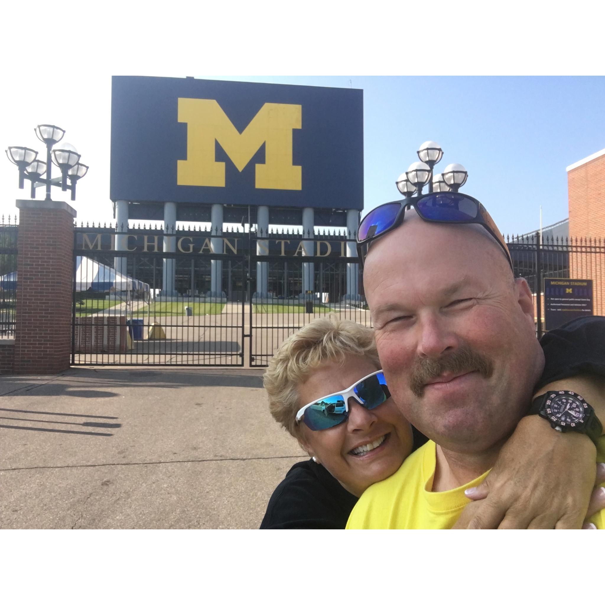 First time in Ann Arbor together