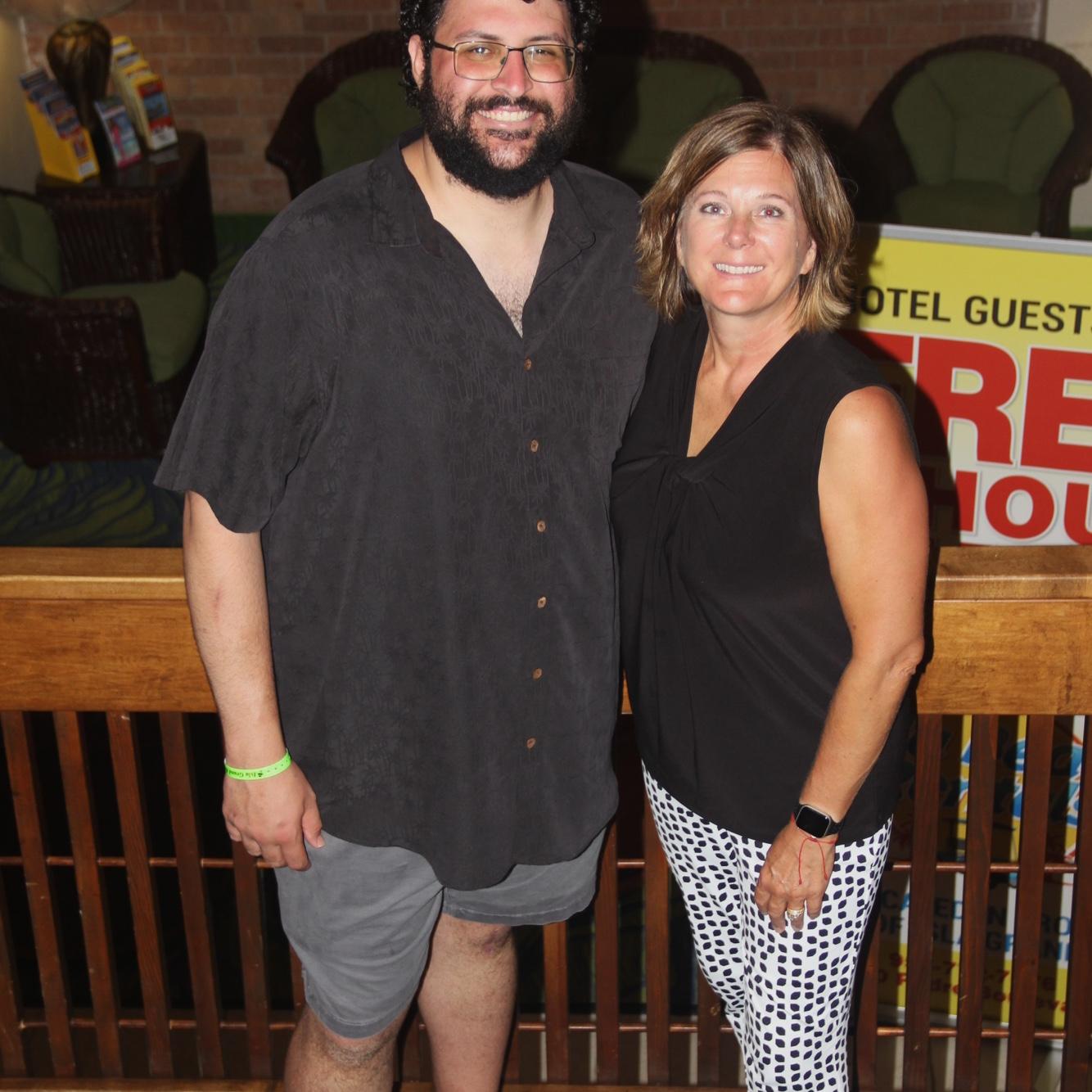 Xavier and Hannah’s mom.
