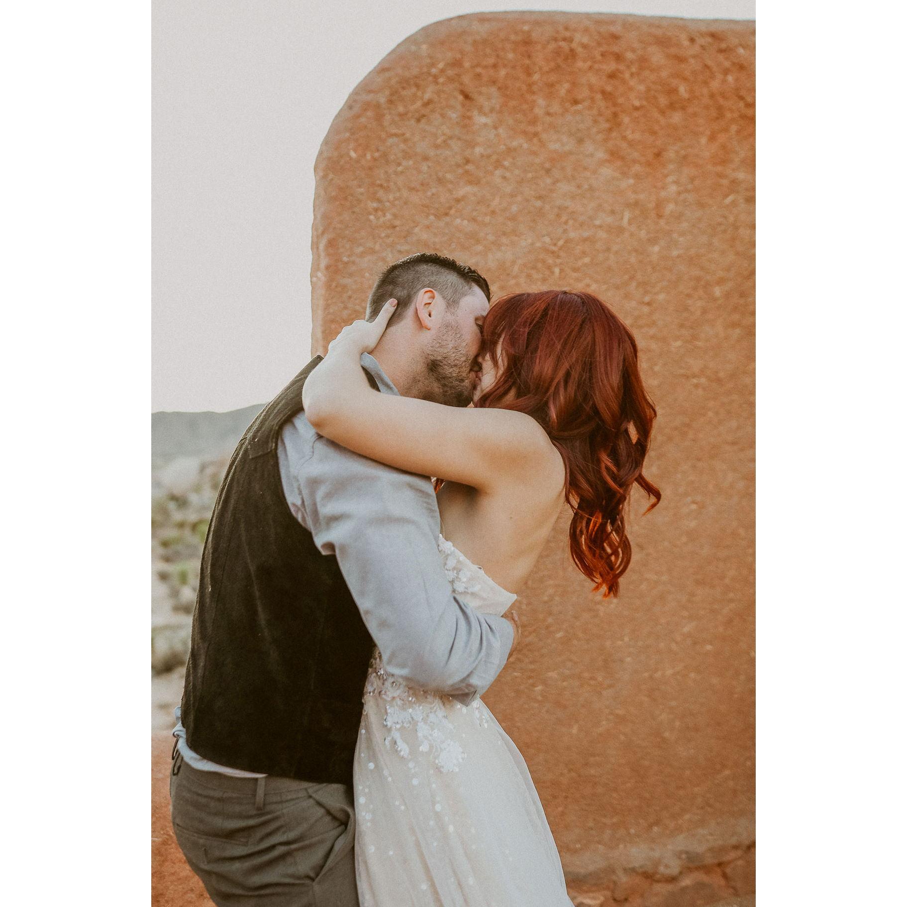 The PROPOSAL! 11/13/2021 in Joshua Tree