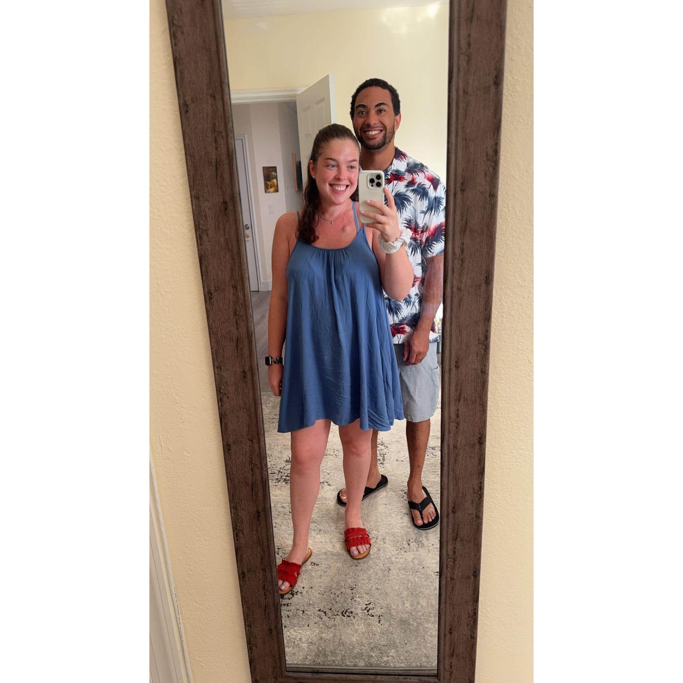 July 4, 2024: Celebrated the fourth with good burgers and watching some fireworks