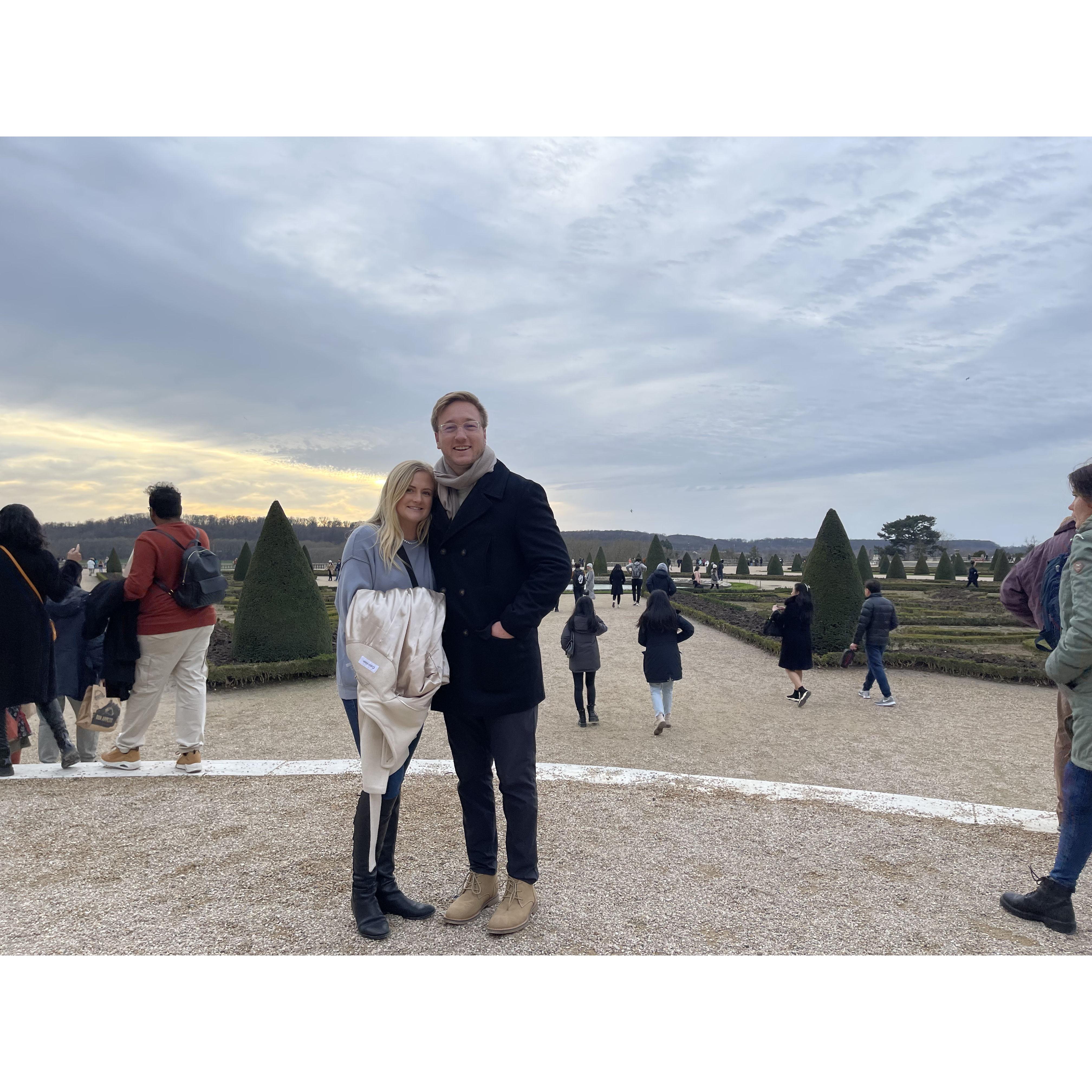 If we aren't home or at a wedding, we are traveling. Together we have traveled to various countries including Mexico, France, & the UK, & Italy. In the US, we have traveled to Kauai, river, & Mammoth!