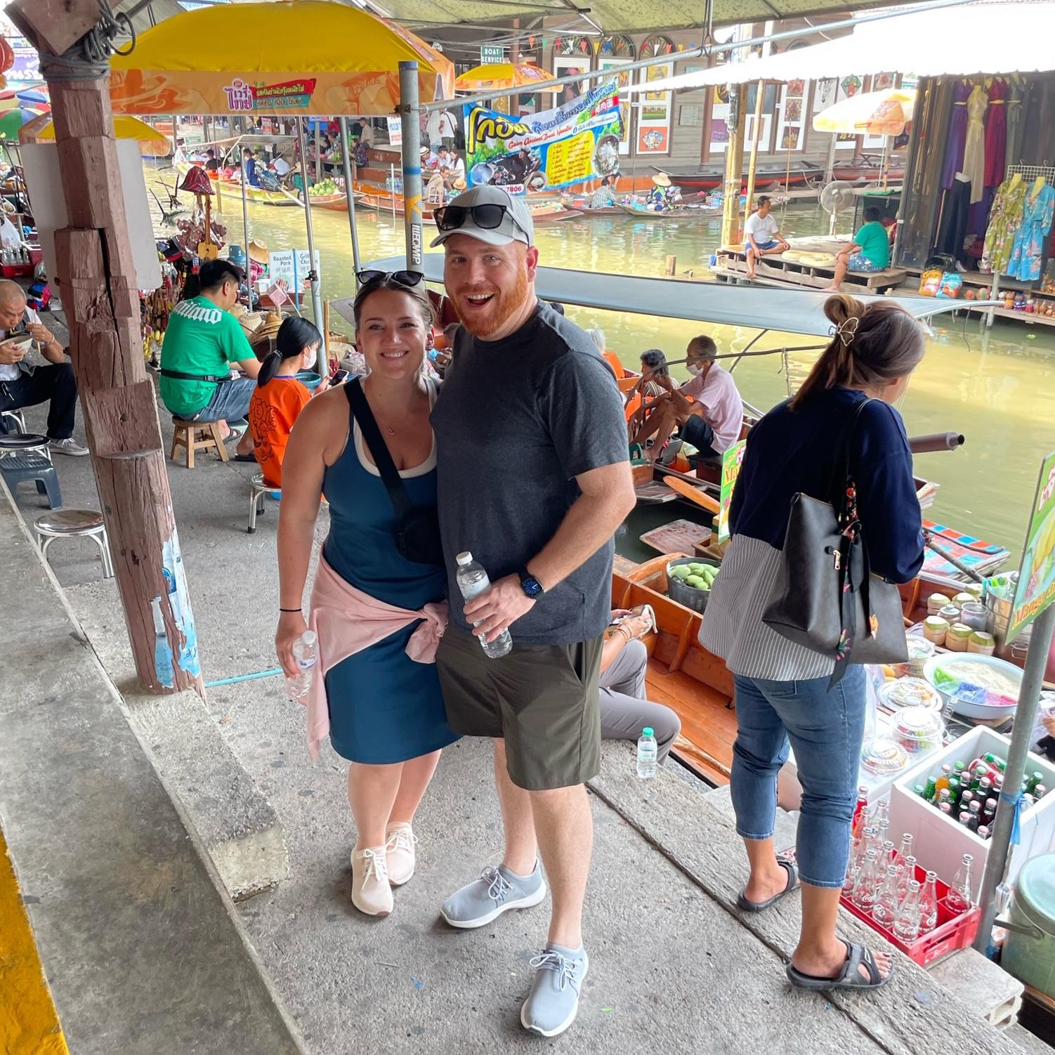 Floating Market in Thailand
