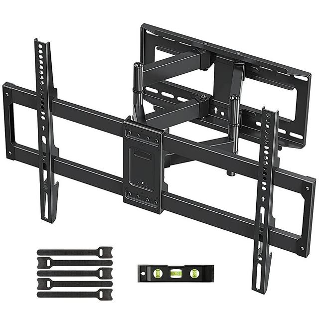 MOUNTUP TV Wall Mount, Full Motion TV Mount Swivel and Tilt for 42-70 Inch Flat Screen/Curved TVs, Articulating Wall Mount TV Bracket with Max VESA 600x400mm, Holds up to 100lbs, Fits 12" 16" Studs