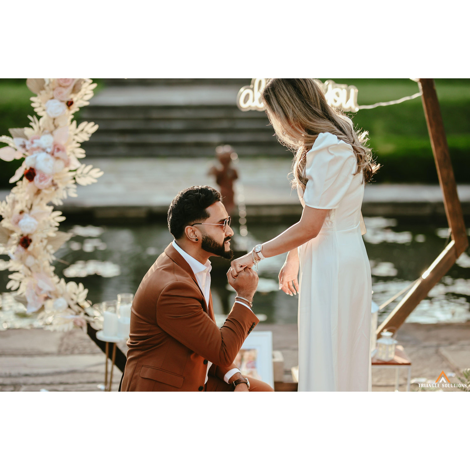 she said, "YES"!!