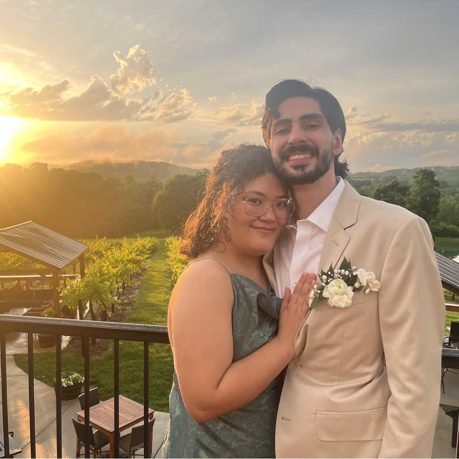 at sam's brother's wedding (we love you matt and emma!)