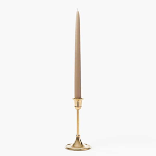 Adeline Brass Taper Holder - 2 Medium
