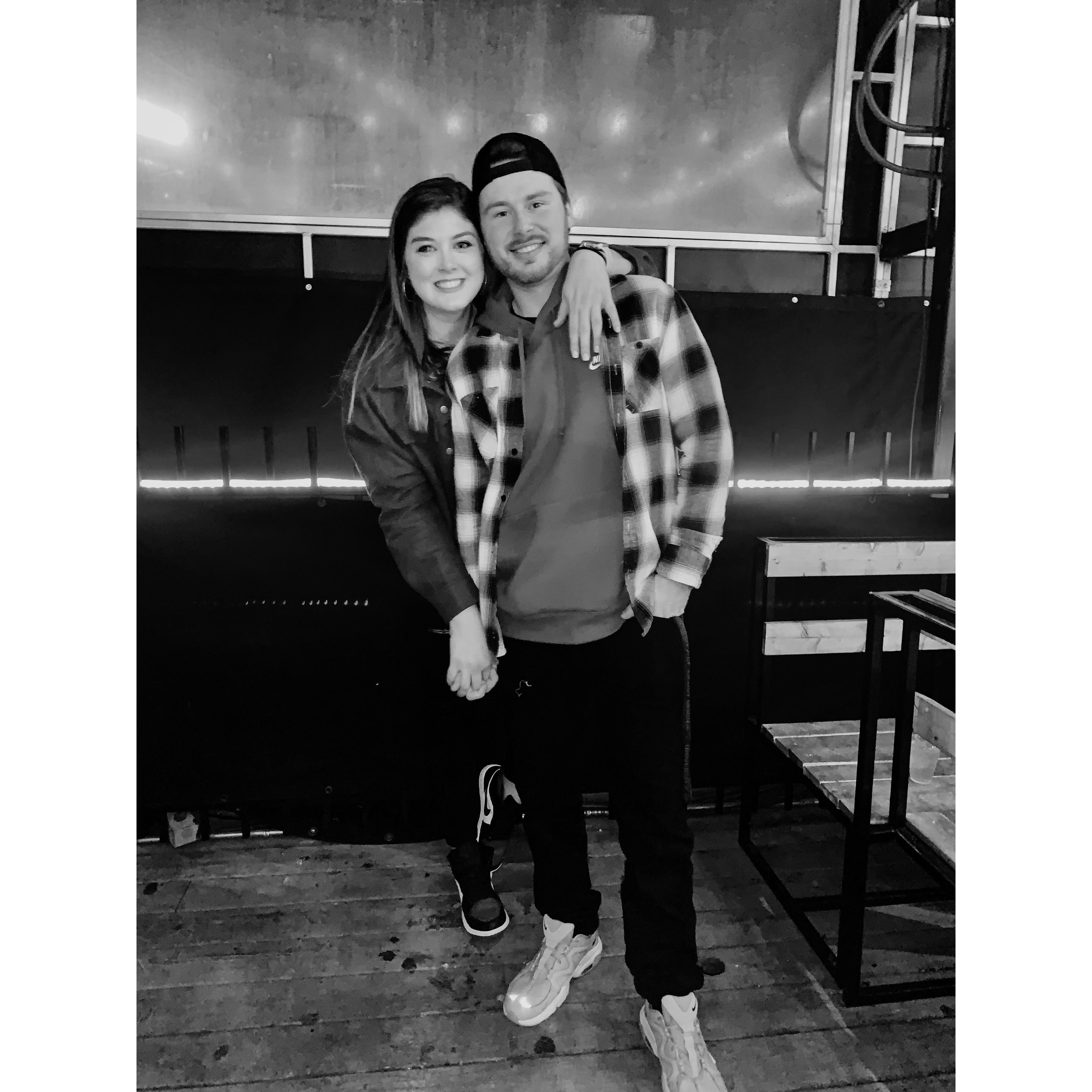 2022: We finally started feeling like locals in Columbus and got to celebrate our friend, Ped's, birthday with a party bus around downtown!