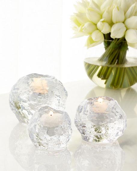 Orrefors Kosta BodaSnowball Votive Set