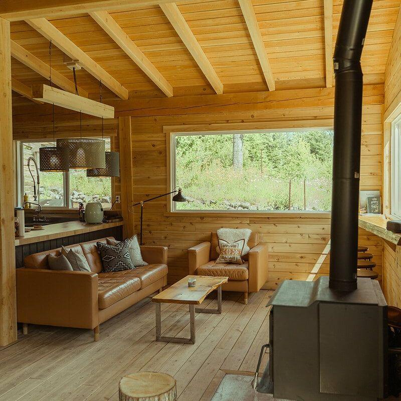 Inside the lodge
