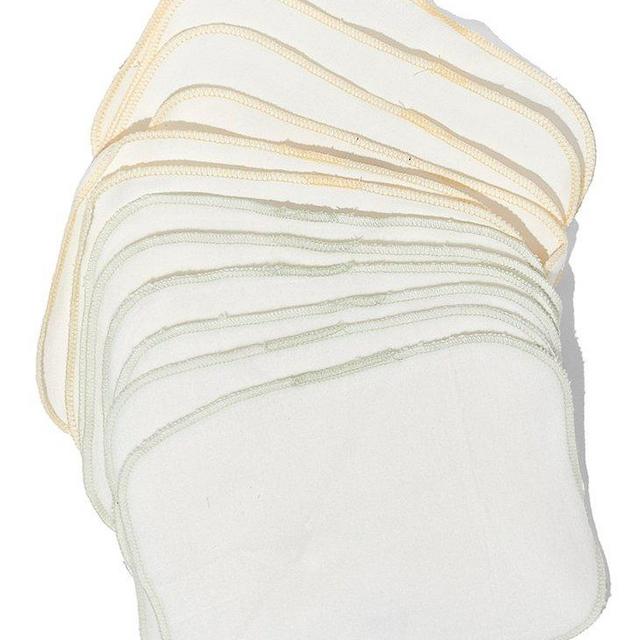 Organic Brushed Cotton Wash Cloths