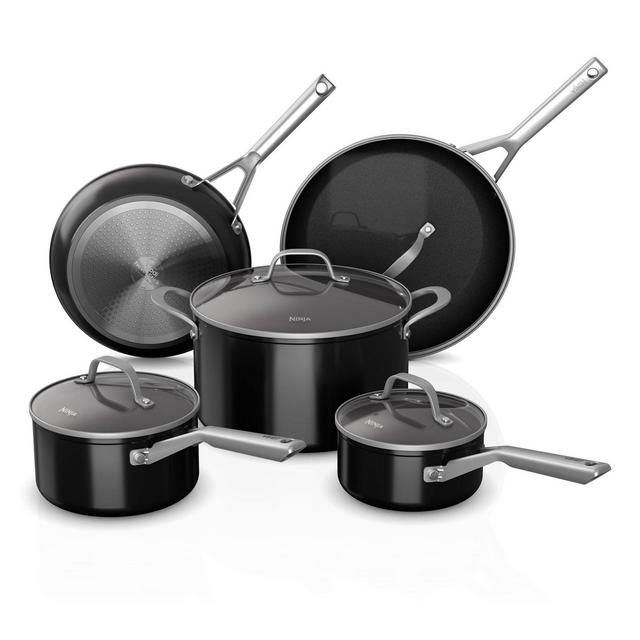 Ninja Foodi NeverStick 9pc Nonstick Cookware Set - Black