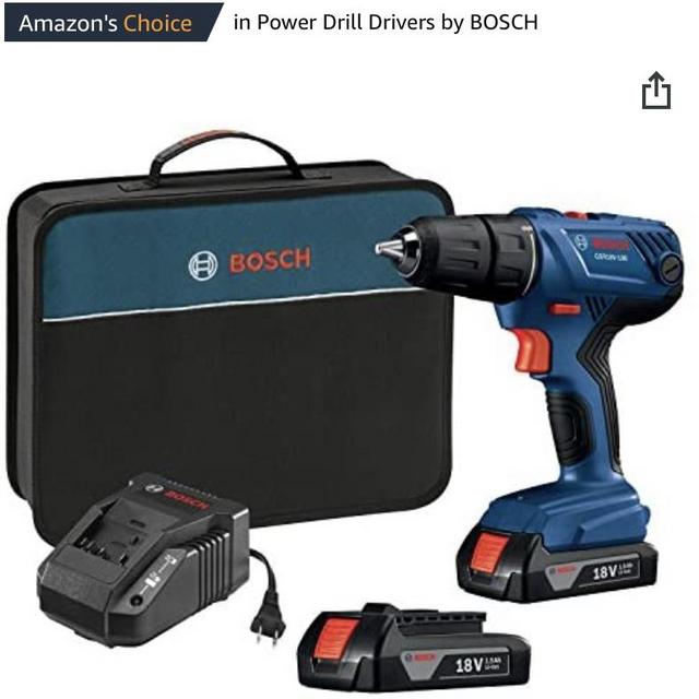 18V Compact 1/2” Drill Driver Kit