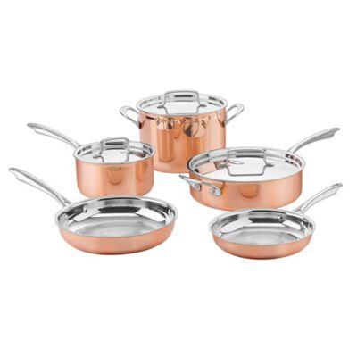 Cuisinart® 8-Piece Cookware Set in Copper