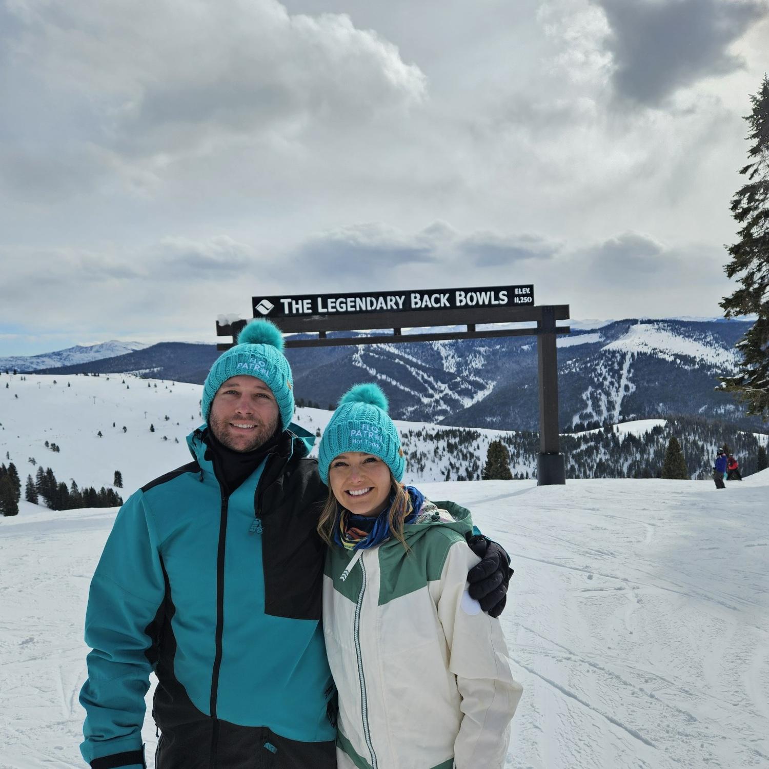 1.1.2025 Ski trip in Vail where Savannah finally learned to love skiing and Max was so thrilled he tackled her at the base!