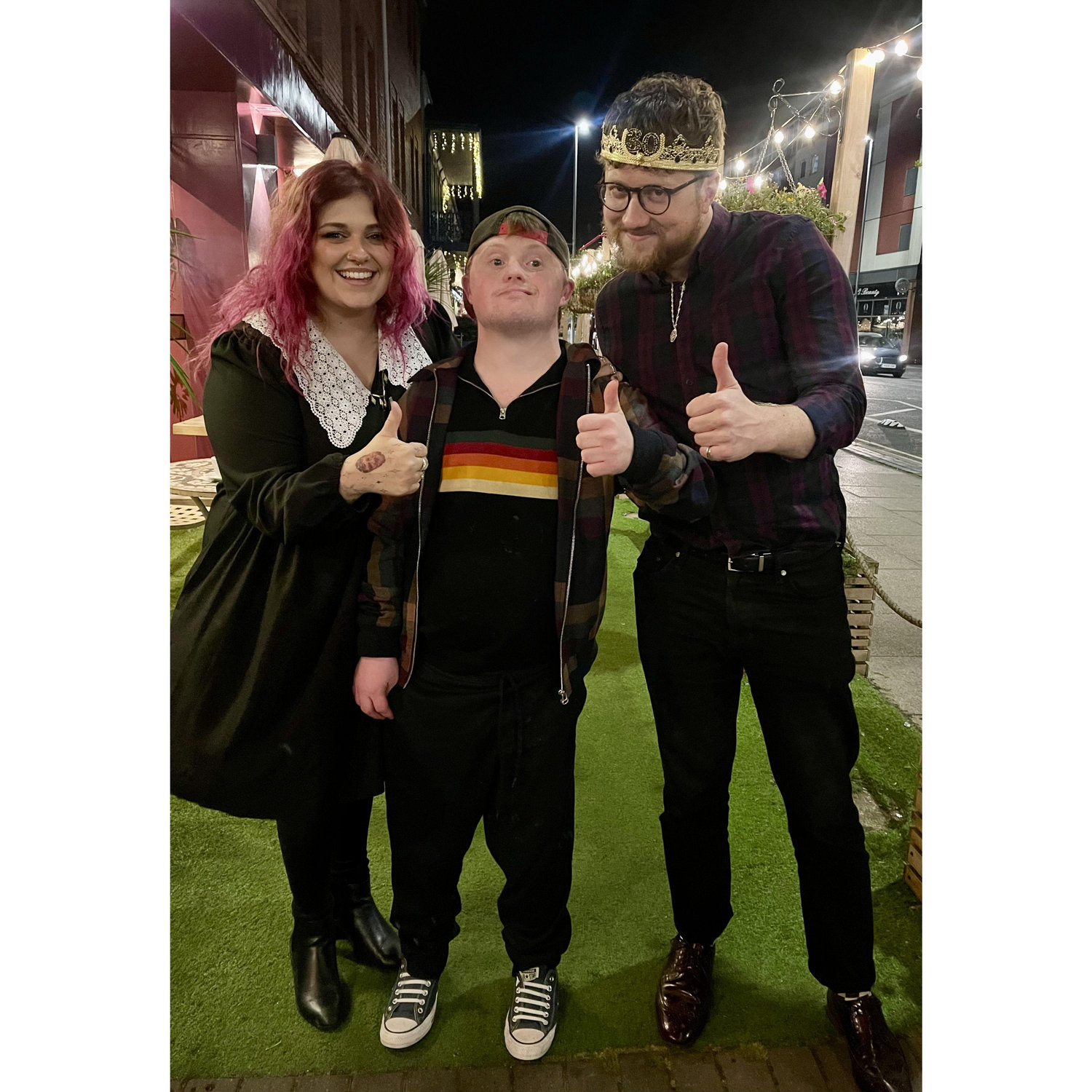 Three thumbs up to being three decades old