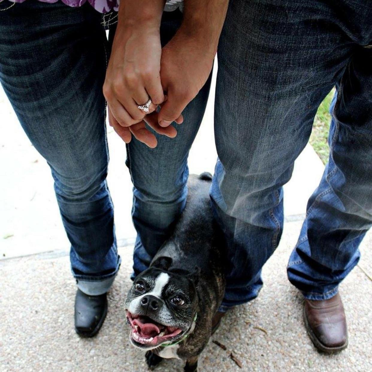 Skeeter at the Engagement Photo Shoot