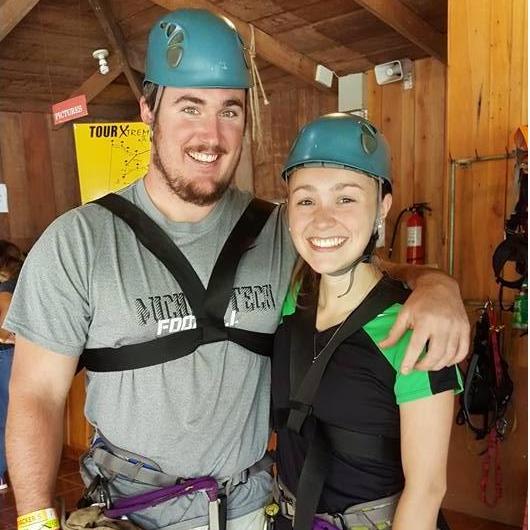 Ziplining in Costa Rica - June 2016