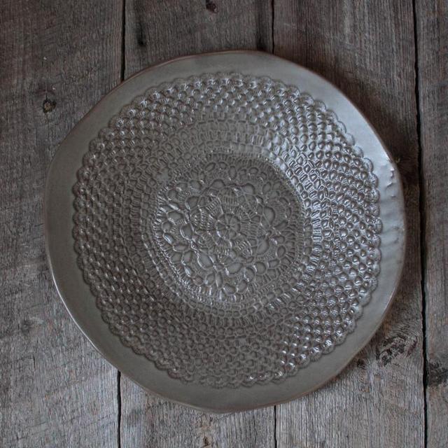 Chamberlin Platter in Gunmetal