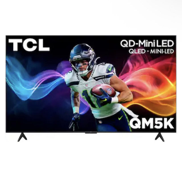 TCL - 75" Class QM5K Series 4K UHD HDR QD-Mini LED Smart TV with Google TV (2025)