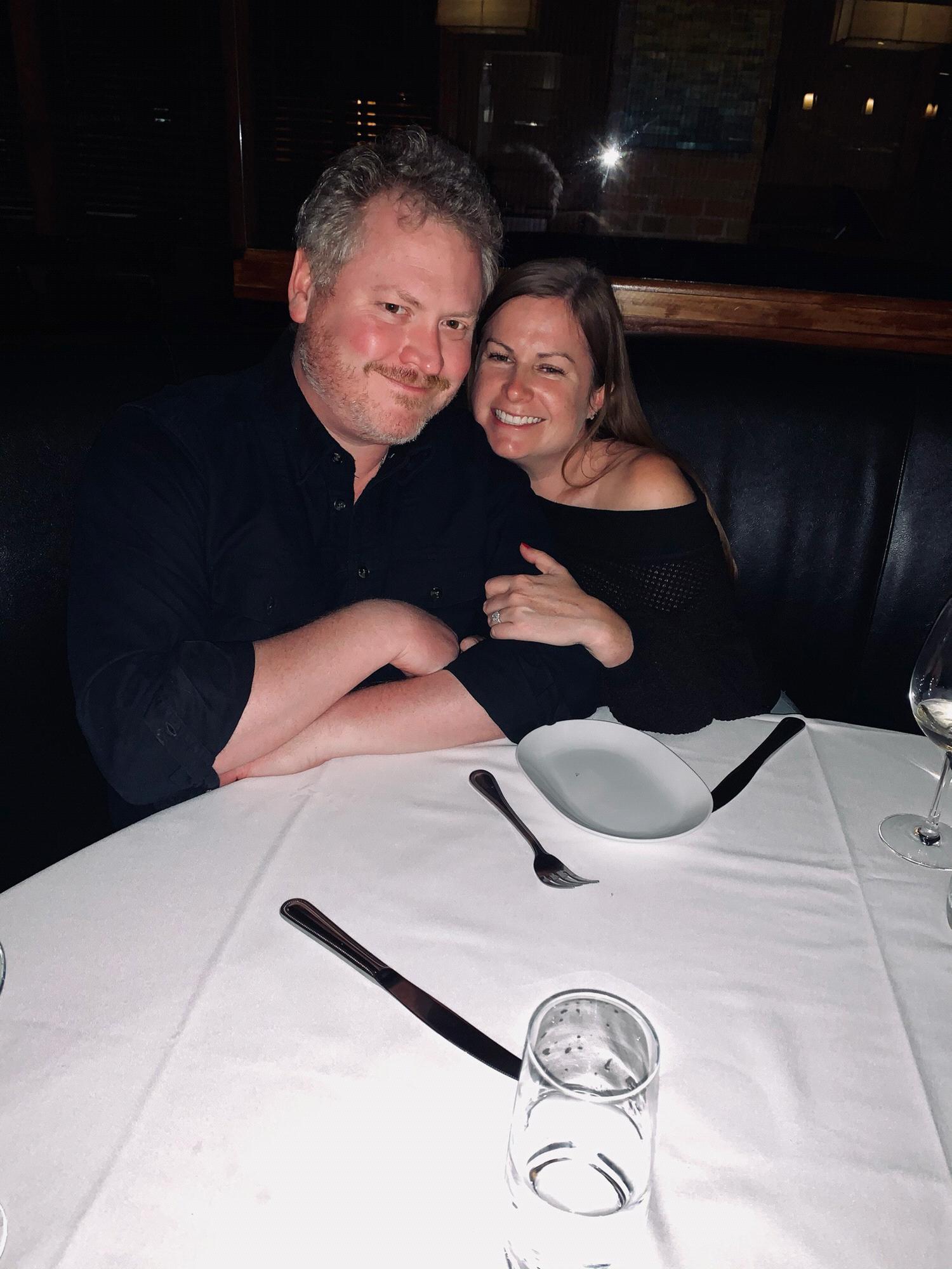 Engagement dinner celebration!