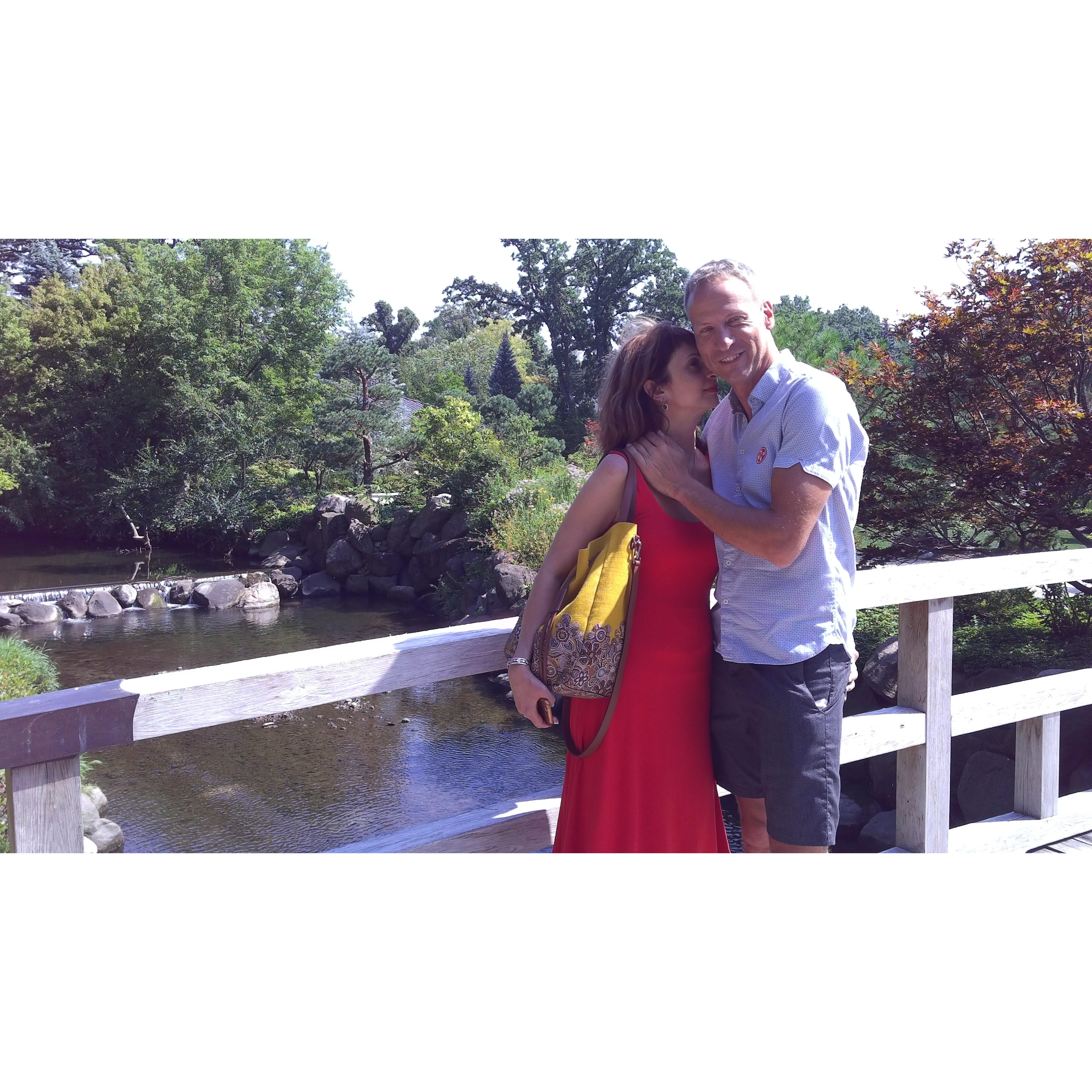 It was the most beautiful summer, spending every moment we could together, and if possible outdoors.